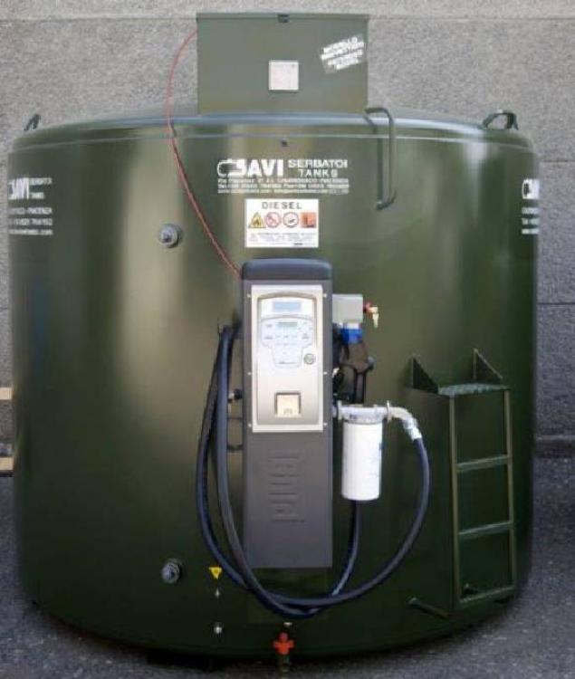 Двустенен резервоар GIAN SELF SERVICE FM